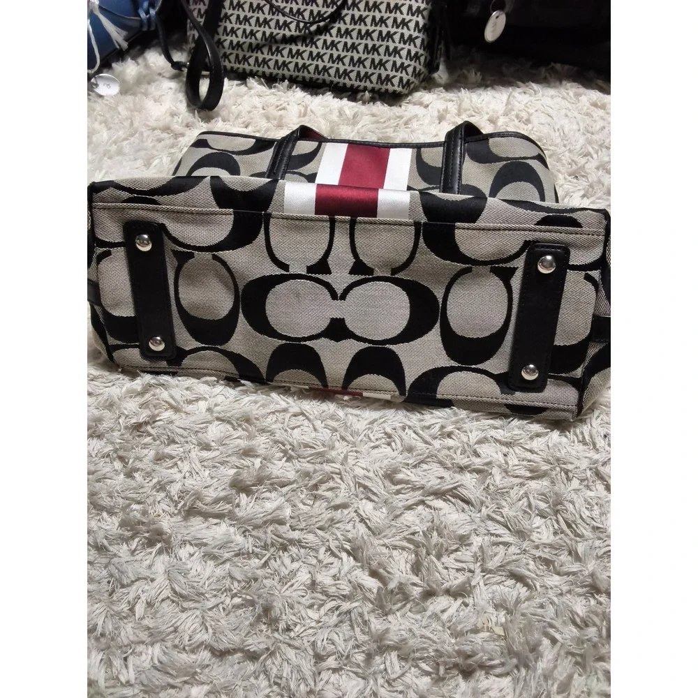 Coach signature stripe